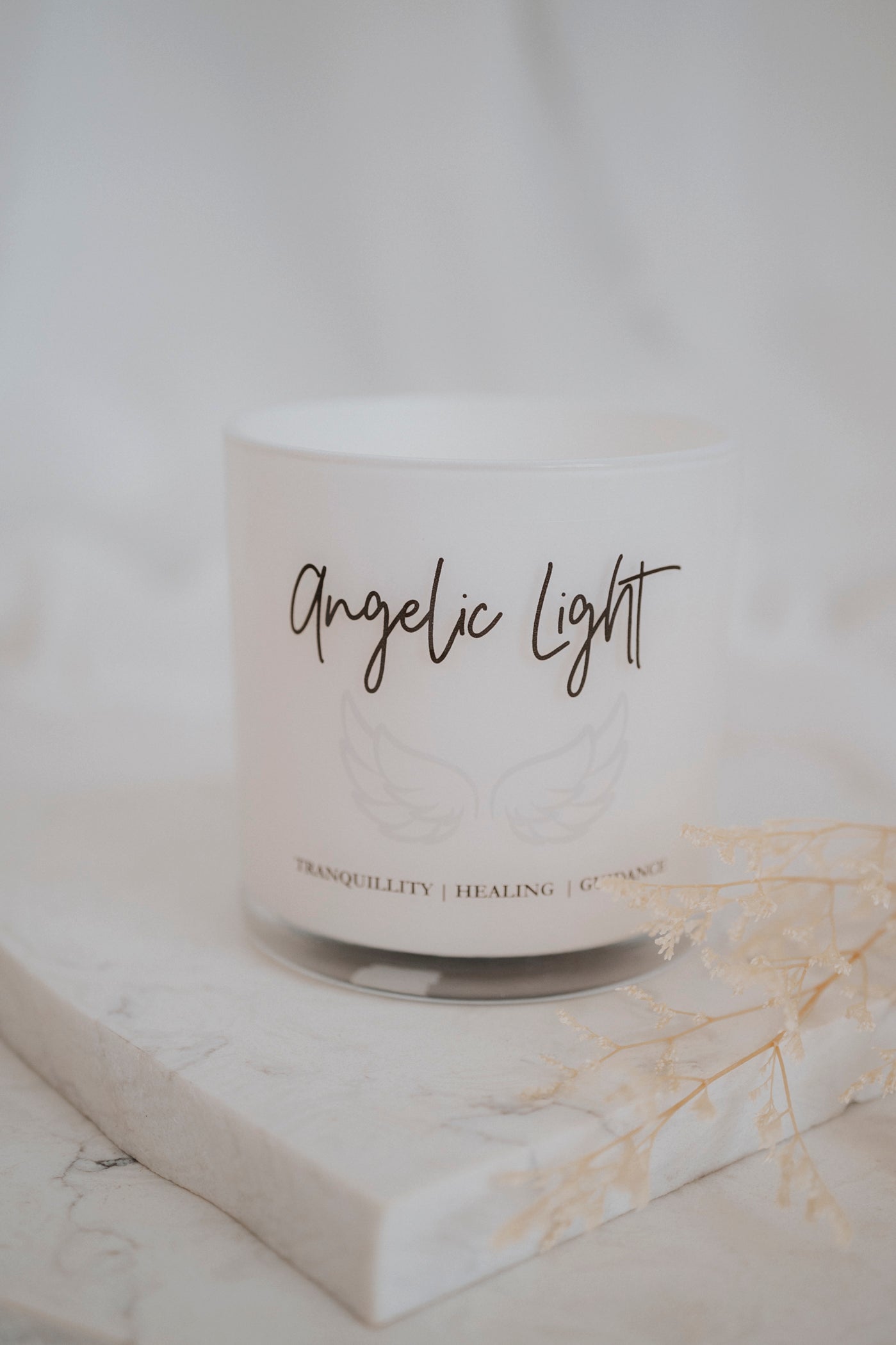 'Angelic Light' Coconut Soy Wax Candle