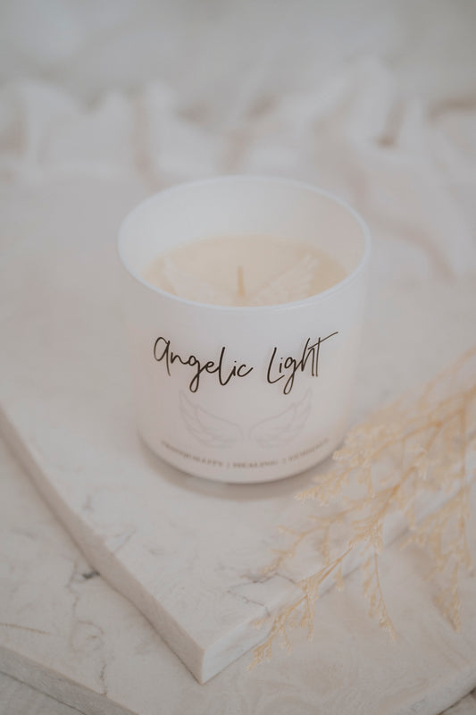 'Angelic Light' Coconut Soy Wax Candle