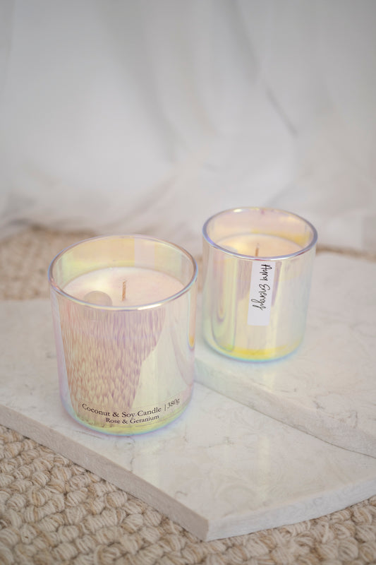 'Aura Energy' Coconut Soy Wax Candle